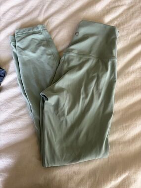 lululemon athletica Sage Green High-Rise Leggings NWOT